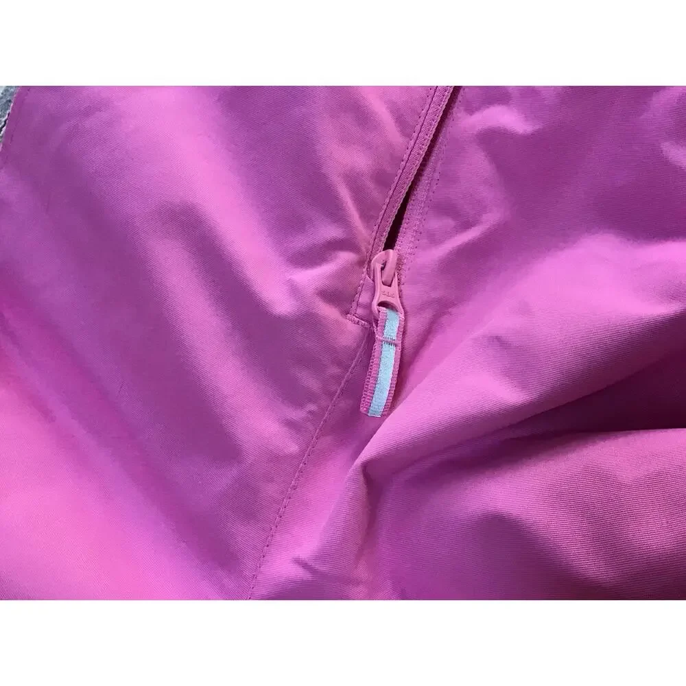 Children’s Swiss Tech Snow Pant/Overall Ski Bib Pink Sz Small 6X Reinforced Knee